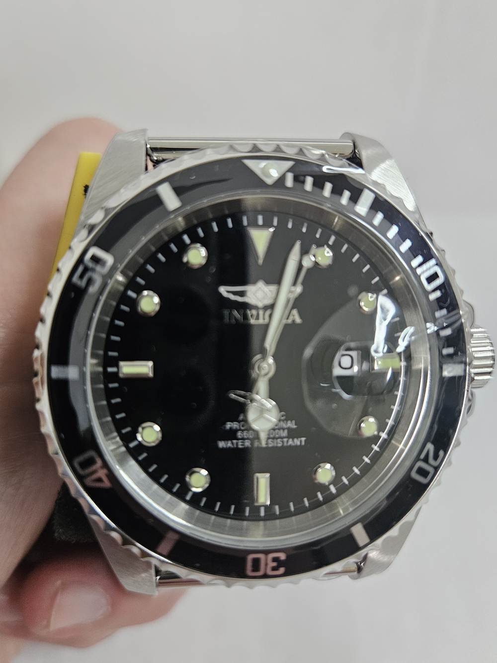 Invicta Men's Diver Style Stainless Steel Watch - Black Dial - Picture 9 of 16